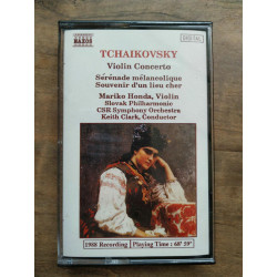 Tchaikovsky Violin Concerto - Mariko Honda/ Cassette Audio-K7 Naxos