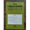Vers l'éducation nouvelle n158 Décembre 1961