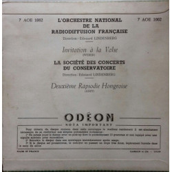 Invitation À La Valse / Deuxième Rapsodie Hongroise