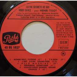 La Vie Secrète De Qui Vous Savez