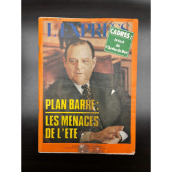 L'Express n1352 Plan Barre Les Menaces de l'été Juin 1977