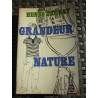 GRANDEUR NATURE Le livre de poche