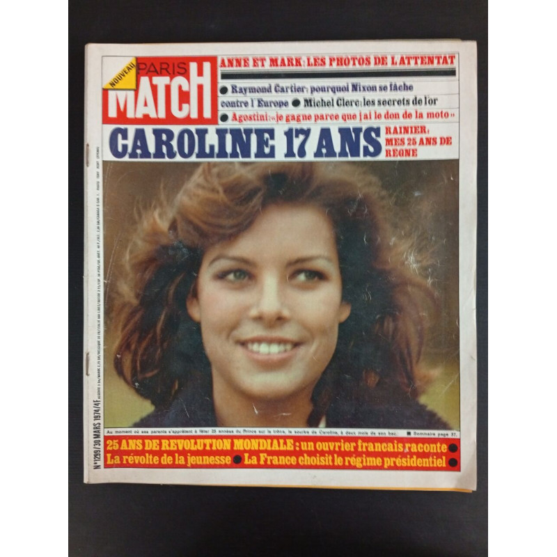 Paris Match N.1299 - Mars 1974