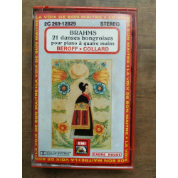 Brahms 21 danses hongroises - Beroff Collard Cassette Audio-K7 EMI