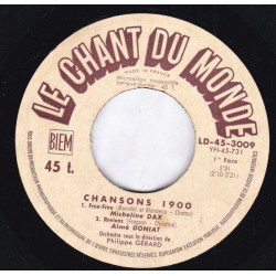 Chansons 1900