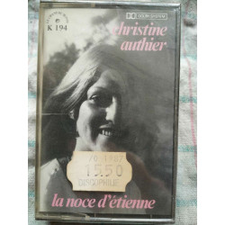 Christine authier La noce d'étienne Cassette audio-k7 NEUVE SOUS...