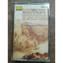 Elgar Enigma Variations - Hilary Davan Wetton Cassette Audio-K7
