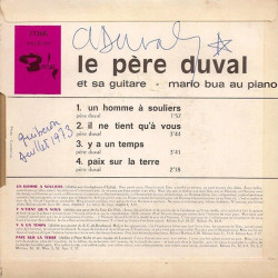 Un Homme À Souliers / Il Ne Tient Qu'À Vous / Y A Un Temps / Paix...