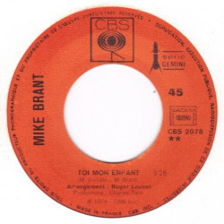 Viens Ce Soir / Toi Mon Enfant