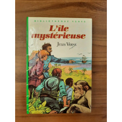 lîle unystérieuse Bibliothéque verte