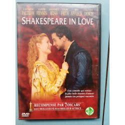 Shakespeare in Love Gwyneth Paltrow Joseph Fiennes DVD simple