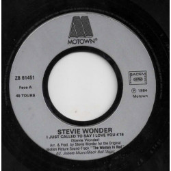 I Just Called To Say I Love You