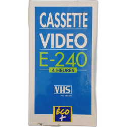 Cassete video e-240