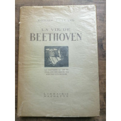 Romain Rolland La Vie de Beethoven hachette 1927