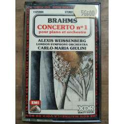 Brahms Concerto No 1 - Carlo Maria Giulini Cassette Audio-K7