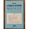 Vers l'éducation nouvelle n184 juillet août 1964
