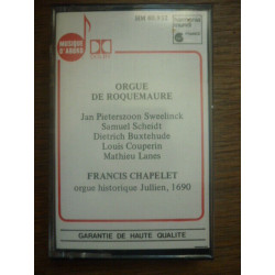 Orgue de Roquemaure-Francis Chapelet Cassette Harmonia Mundi 40.932