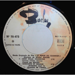 Le Repos Du Guerrier (Bande Originale Du Film De Vadim) Et Version...