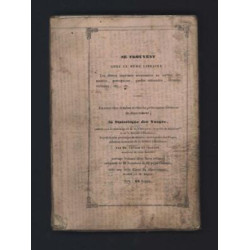 Annuaire statistique et administratif des VOSGES pour 1849