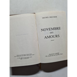 Novembre des amours