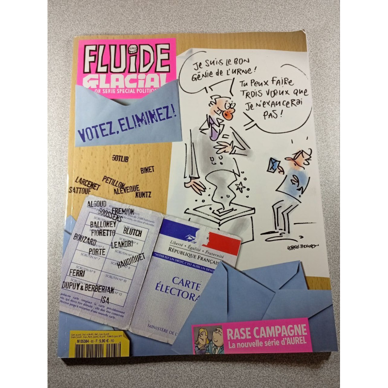 Fluide Glacial n°65 serie or - special politique