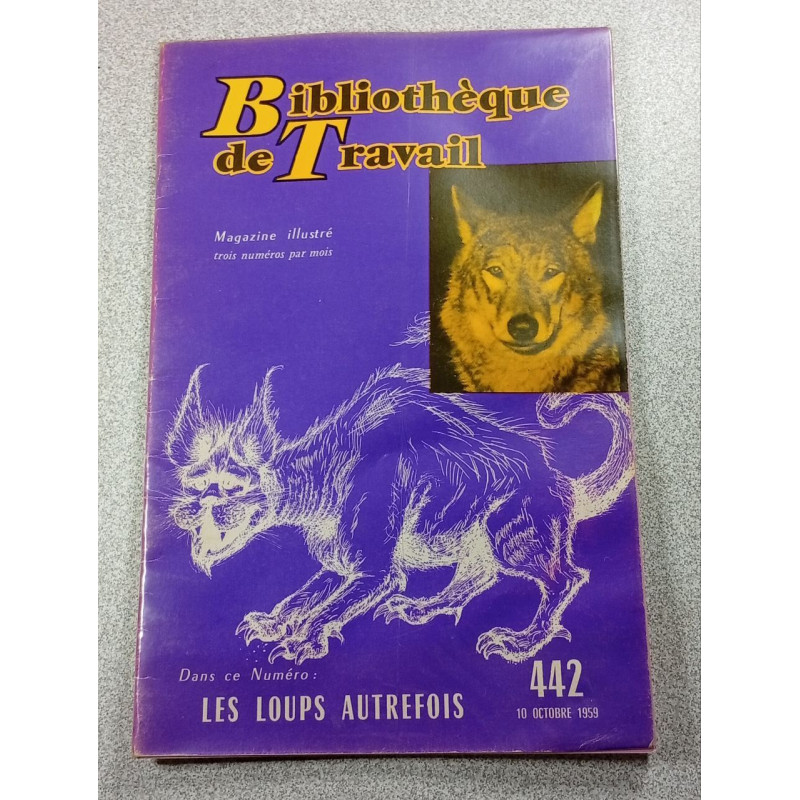 BT bibliothèque de travail n°442