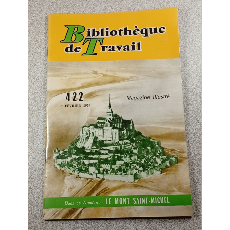 BT bibliothèque de travail n°422