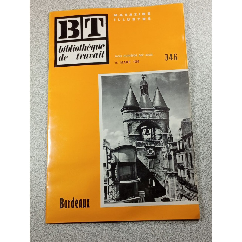 BT bibliothèque de travail n°346