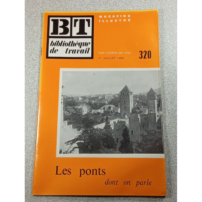 BT bibliothèque de travail n°320