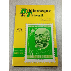 BT bibliothèque de travail n°437