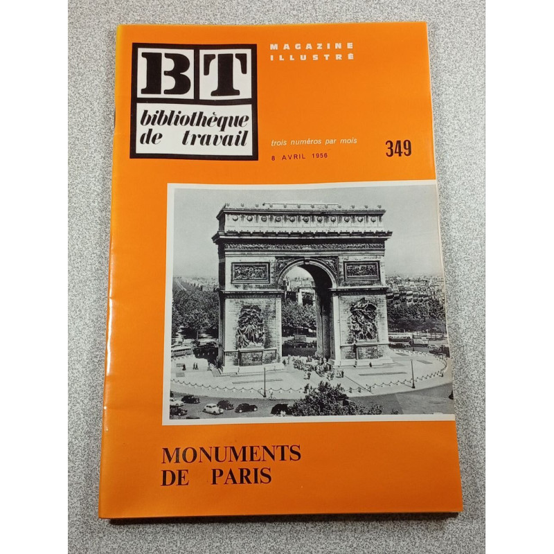 BT bibliothèque de travail n°349