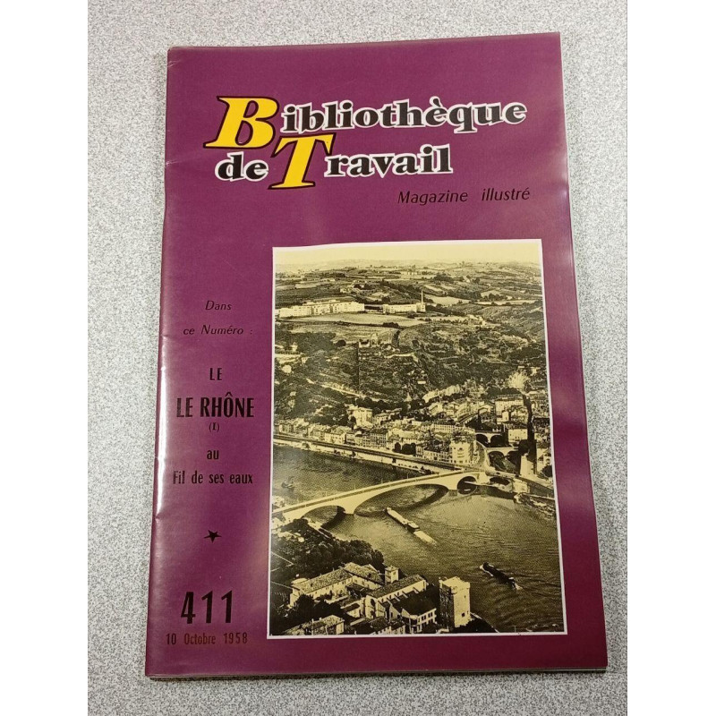BT bibliothèque de travail n°411