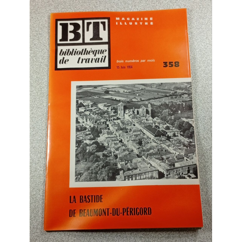 BT bibliothèque de travail n°358