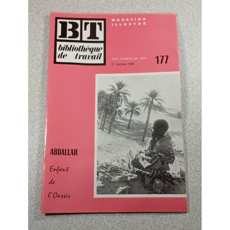 BT bibliothèque de travail n°177