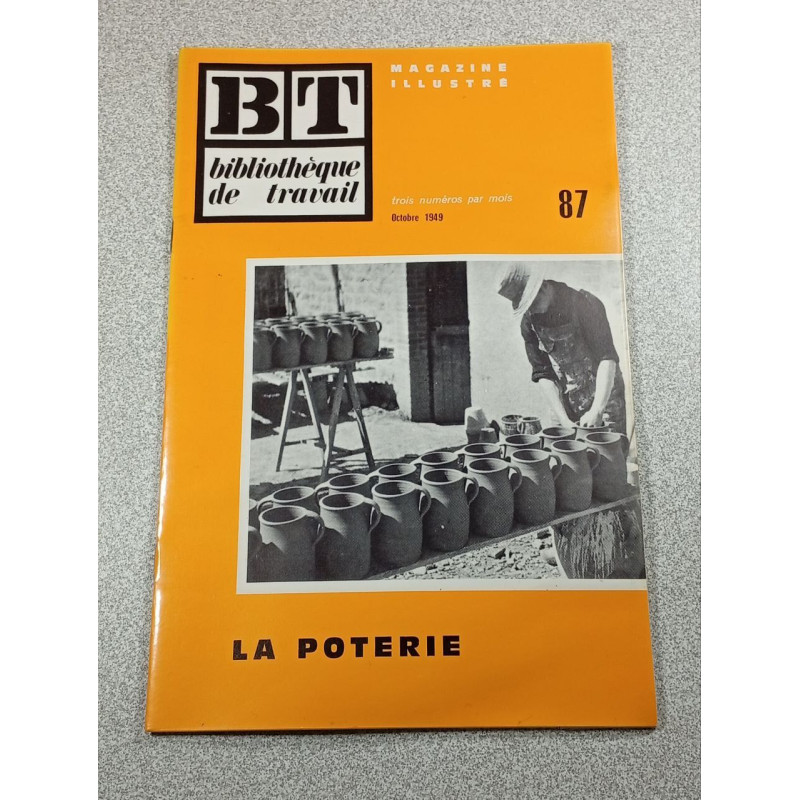 BT bibliothèque de travail n°87