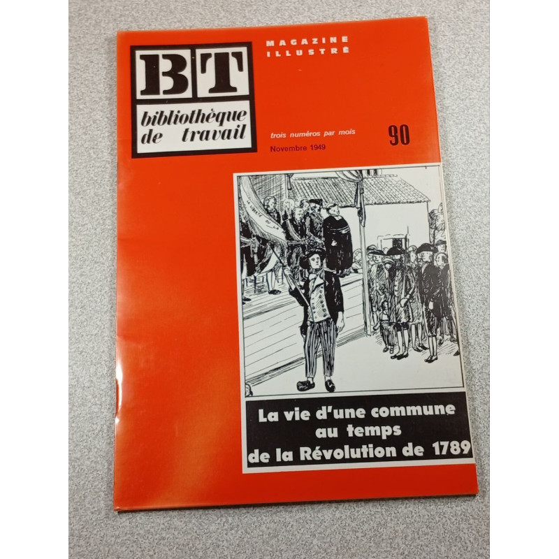 BT bibliothèque de travail n°90