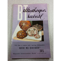 BT bibliothèque de travail n°385