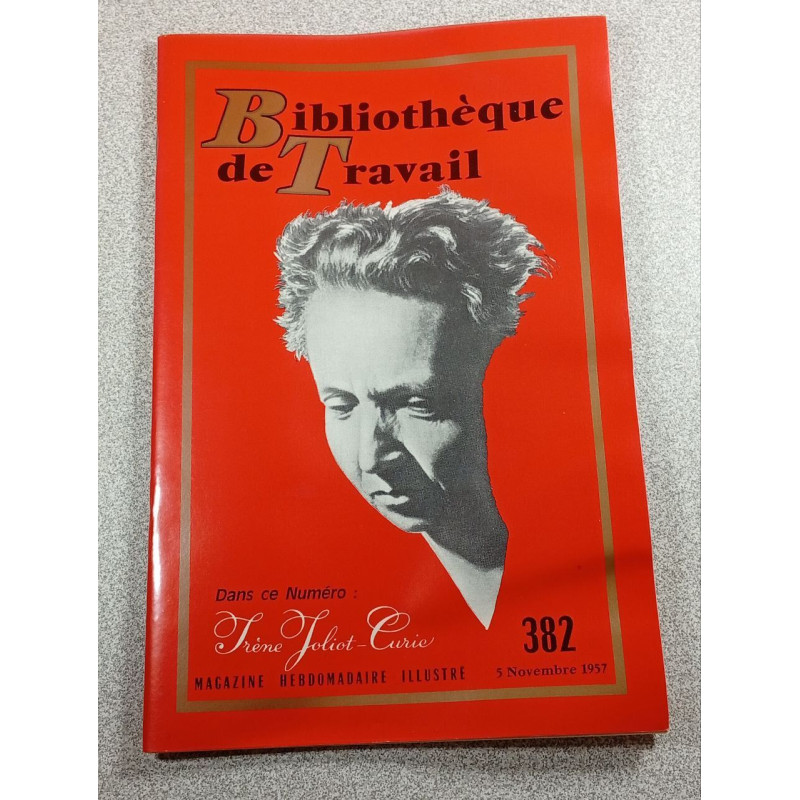 BT bibliothèque de travail n°382
