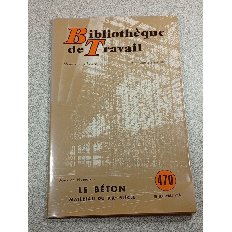 BT bibliothèque de travail n°470
