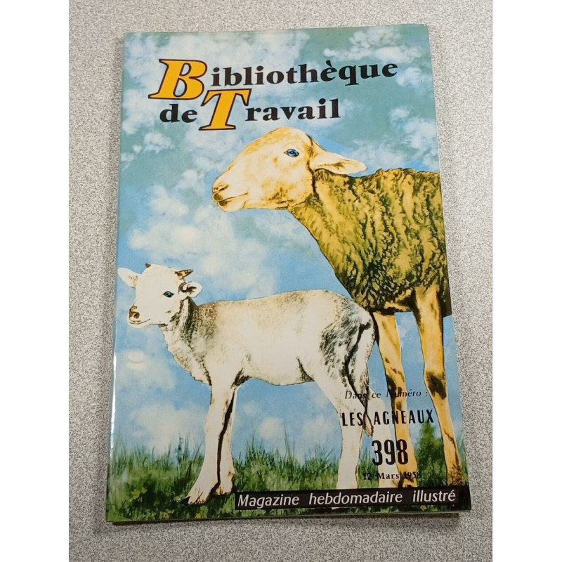 BT bibliothèque de travail n°398