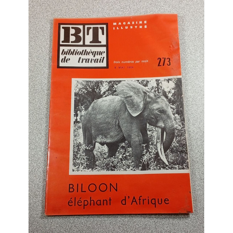 BT bibliothèque de travail n°273