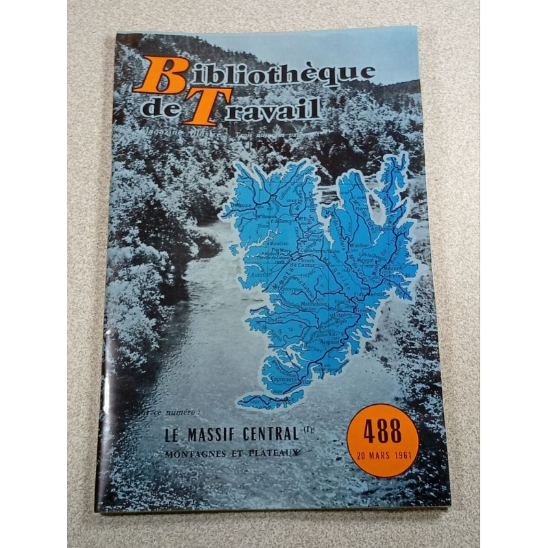 BT bibliothèque de travail n°488