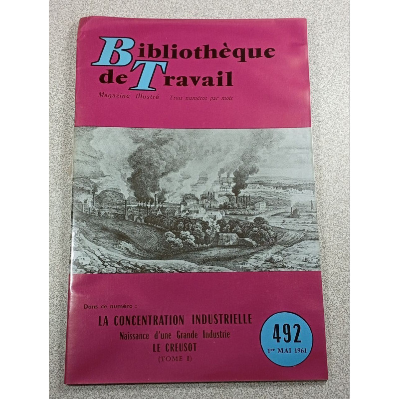 BT bibliothèque de travail n°492