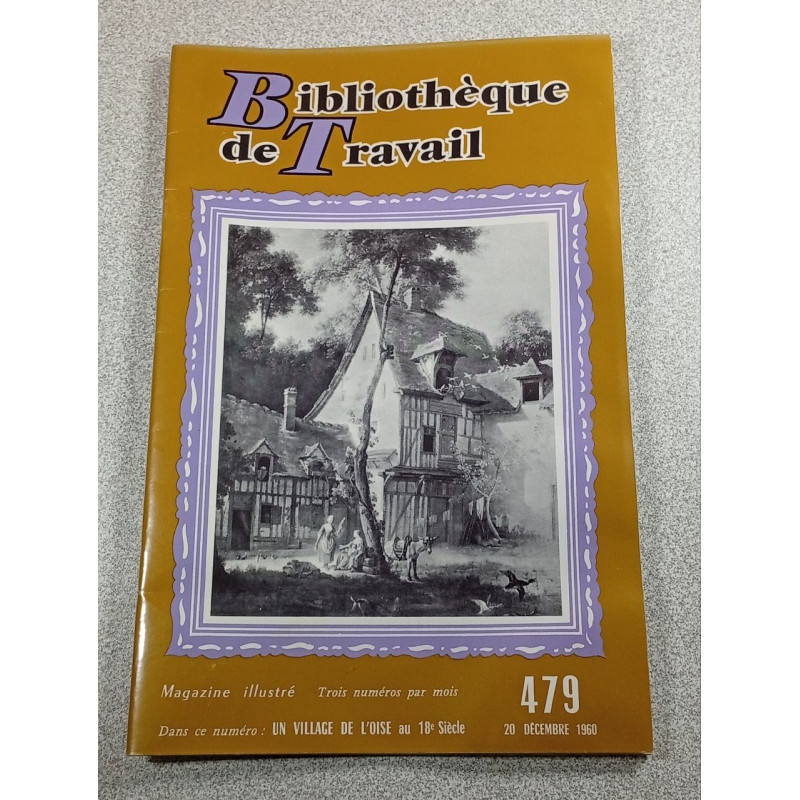 BT bibliothèque de travail n°479