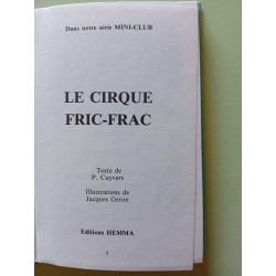 Le Cirque Fricfrac