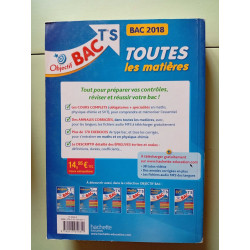 Objectif Bac 2018 - Toutes les matières Term S