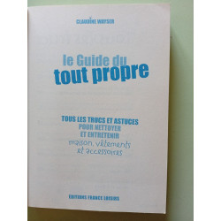 Le guide du tout propre