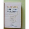 500 jeux avec les mots