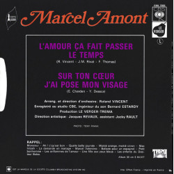 L'amour Ça Fait Passer Le Temps / Sur Ton Cœur J'ai Posé Mon Visage