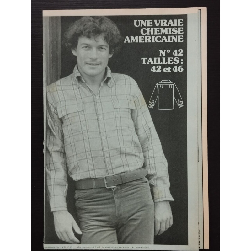 UNE VRAIE CHEMISE AMERICAIN nº 42